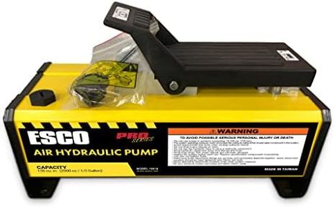 ESCO Pro Series 1/2 Gallon Air Hydraulic Pump, 10,000 PSI