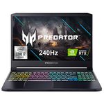 Acer Predator Triton 300 Gaming Laptop, Intel i7-10750H, NVIDIA GeForce RTX 2070 Max-Q, 15.6" FHD 240Hz 3ms IPS Display, 16GB Dual-Channel DDR4, 512GB NVMe SSD, WiFi 6, RGB Backlit KB, PT315-52-73WT