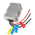 TOP-VIGOR Voltage Converter DC/DC 24V to 13.8V 40A 552W Converter Step Down, Waterproof IP68 Voltage Converter Regulator Transformer