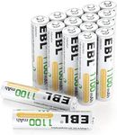 EBL Rechargeable AAA Batteries 1100