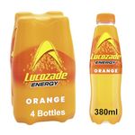 Lucozade Energy Drink Orange 4x380ml multipack