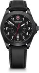 Victorinox Heritage Watch with Black Dial and Black Leather Strap