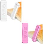 Glocusent USB Rechargeable Book Light for Reading in Bed, Portable Reading Light, Compact & Long Lasting, Perfect for Book Lovers