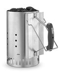 Weber Stephen Company 7429 Rapid Fire Chimney Starter, Silver