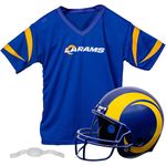 Franklin Sports NFL Kids Helmet + Jersey Sets - Youth NFL Team Uniform Sets - Costume Set - Helmet, Jersey + Chinstrap-Medium