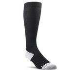 Ariat Tek Womens Performance Socks - 10021154, black and white, One Size