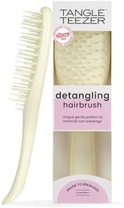 Tangle Teezer Extra Gentle Detangler Hair Brush, with Fewer Bristles for Gentle & Effective Detangling to Minimize Hair Loss & Breakage, Chamomile Yellow