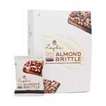 Loyka Almond Brittle Classic Choco Box - 12 pcs | Premium Chocolate Gift Hamper |Choco & Nut Dryfruit Delicacy |Roasted California Almonds (40%), Dark Choco & Salted Caramel | Any-time snack, 204 gram