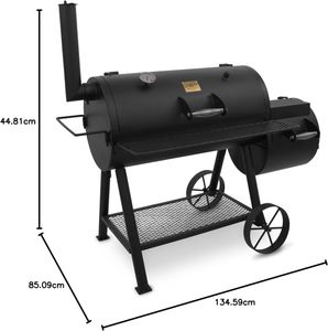 Char-Broil Oklahoma Joe’s Highland Smoker – Black, 145x85x135cm