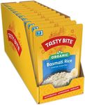 Tasty Bite Organic Basmati Rice, 8.8 Ounce, Pack of 12, Ready to Eat, Microwavable, Vegan, Gluten-Free