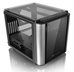 Thermaltake Level 20 VT Tempered Glass Interchangeable Panel DIY LCS Chamber Concept Micro ATX Modular Gaming Computer Case CA-1L2-00S1WN-00