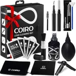 C Coiro Camera Lens Cleaning Kit for DSLR and Sensitive Electronics, 9-in-1 Lens Cleaner Spray, Camera Pen, Blower, Wipes, Sensor Cleaner, Photographer Gifts & Accessories