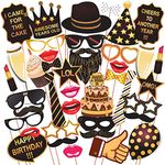 Wobbox Happy Birthday Props, Birthday Party Props, Happy Birthday Decoration Items, Birthday Celebration Decoration Kit (FP1116)