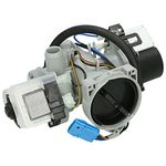 SPARES2GO Drain Outlet Pump Housing Compatible with LG F12 F14 F16 FH4 WD1 WM1 Series Washing Machine