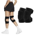 EULANT Volleyball Knee Pads,Soft Protective Knee Supports for Kids/Juniors/Adults, Adjustable Knee Protector for Dance Rugby Cycling Ski Skate Martial Arts Wrestling Scooter MTB Pilate Work