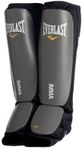 Everlast Black New Mixed Martial Arts Shin Guards (Small/Medium)