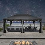 PURPLE LEAF 14' x 20' Patio Hardtop