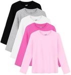 Semois 5 Pack Girls Long Sleeve Shi