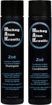 MAK Hair from Mickey Alan Kravitz Zoe Vitamin Volumizing Hair Growth Shampoo + Pro-Vitamin Shine Conditioner with Biotin & Natural DHT Blockers for Men & Women, All Hair Types