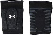 Under Armour Knee Pads 2.0, Black (001)/White, One Size Fits All