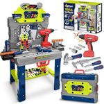 Kids Tool Bench with Realistic Elec