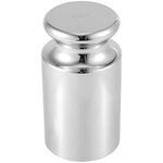 ZEONHAK 5 KG Calibration Weight, Class M1 High Precision Grade Calibration Weight for Digital Scale, Precision Steel, Chrome Finish, Silver