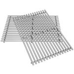 Utheer 7639 304 Stainless Steel Cooking Grid Grate (17.3 x 11.8) for Weber Spirit 300, Spirit 700, Genesis Silver B C, Genesis Gold B C, Genesis Platinum B C, Replacement Parts for Weber 7639 7638