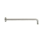 American Standard 1660118.295 18 inch Wall Mount Shower Head Arm and Round Escutcheon, Brushed Nickel, 0.5