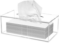 Acrylic Tissue Box Cover, Clear Tis