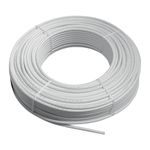 Water Underfloor Heating Plastic Composite Pipe 16x2mm Barrier Pipe Pert Al Pert Tubing Oxygen Barrier Pipe Multilayer with Aluminium Core Freely Bendable 50m,100m,150m,200m Roll (150M)