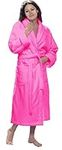 Custom Monogram Shawl Robes for Men and Women, Size Small/Medium, HOT Pink