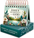 RYVE Inspirational Desk Calendar with Prayers, Blessings and Devotions - Christian Gifts for Women, Religious Gifts for Women, Inspirational Gifts for Women, Christian Desk Decor, Spiritual Gifts