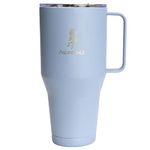 Aquapelli Vacuum Insulated Mug with Handle, 40 Ounces, Denim Blue