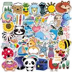 400 Pcs Stickers - Funny Cute Stickers for Kids Teens Adults, Cute Aesthetic Stickers for Laptop Water Bottle Skateboard Phone, Waterproof Vinyl Stickers