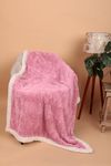 Butterthief Cozy Super Soft Warm Double Layered Kids Sherpa Blanket All Season Baby Blanket for Winter Toddlers Boys & Girls 1-6 Years (Size -100 x 150cm) (Deep Pink)