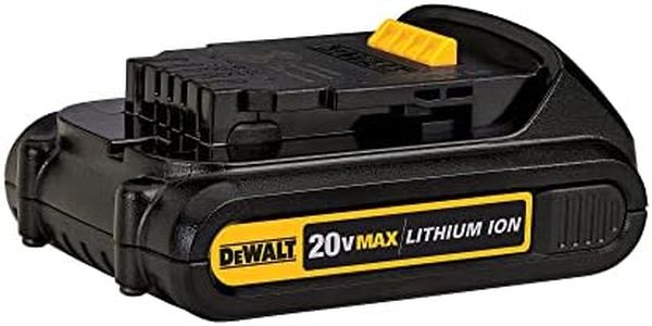 Dewalt DCB201 20V MAX 1.5 Ah Lithium-Ion Compact Battery