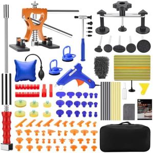 Super PDR Car Paintless Dent Repair Kit with Slide Hammer for Hail Repair