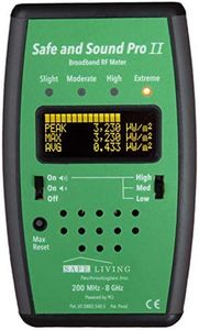 Safe Living Technologies' Safe and Sound Pro II 5G Ready Radio Frequency Meter 200MHz - 8GHz