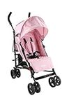 Babyco Arc 0+ Stroller Pram Pushchair Pink with Raincover