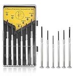 Mini Screwdriver Set, 6 Pcs Small Precision Screwdriver Set Tools Mini Slotted Phillips Screw Driver Kits for Electronics Watch Glasses Jewelers