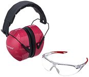 Champion Traps & Targets Eyes and Ears Combination Shooting Glasses amd Ear Muffs in Pink, 40624