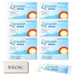 6 x Cold Sore Cream for Lips | Aciclovir Cream 5% | Fast Acting Coldsore Treatment |(2g Tube x 6)