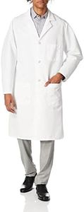 Red Kap Men's Exterior Pocket Lab Coat, White, XX-Large