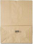 Duro Paper Bag Manufacturing, Company General SK1675 1/6 BBL Paper Grocery Bag, 75lb Kraft, Standard 12 x 7 x 17, 400 bags