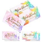 100 Pcs Appreciation Cards You Are Awesome Cards Positive Affirmations Cards Personalised Paper Nurse Appreciation Gifts Watercolor Thank You Postcards for Employee Doctor Teacher Baby Shower Wedding