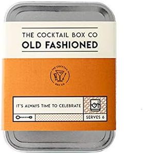 The Cocktail Box Co. Old Fashioned Cocktail Kit - Premium Cocktail Kits - Make Hand Crafted Cocktails. Great Gifts for Him or Her Cocktail Lovers (1 Kit)