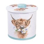 Wrendale Designs by Hannah Dale - The Country Set Biscuit Barrel - 160mm x 155mm