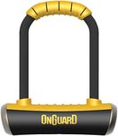 OnGuard Pitbull Medium U-Lock (Black, 3.55 X 6.90-Inch)