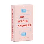 No Wrong Answers - Hilarious Card Game, Conversation Starter - Fun Activity for Family, Teens, Parties, Travel, Couples, Team Building - Great Gift for Birthdays, Mother’s Day, Father’s Day - All Ages