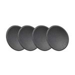 sourcing map Speaker Dust Cap 55mm/2" Diameter Subwoofer Paper Dome Coil Cover Caps 4 Pcs